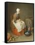 The Kitchen Maid, 1738-Jean-Baptiste Simeon Chardin-Framed Stretched Canvas