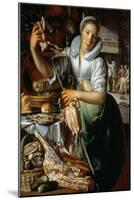 The Kitchen Maid circa 1620-25-Joachim Wtewael Or Utewael-Mounted Giclee Print