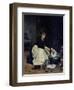 The Kitchen Maid Washing-Up-Victor Gabriel Gilbert-Framed Giclee Print