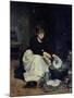 The Kitchen Maid Washing-Up-Victor Gabriel Gilbert-Mounted Giclee Print