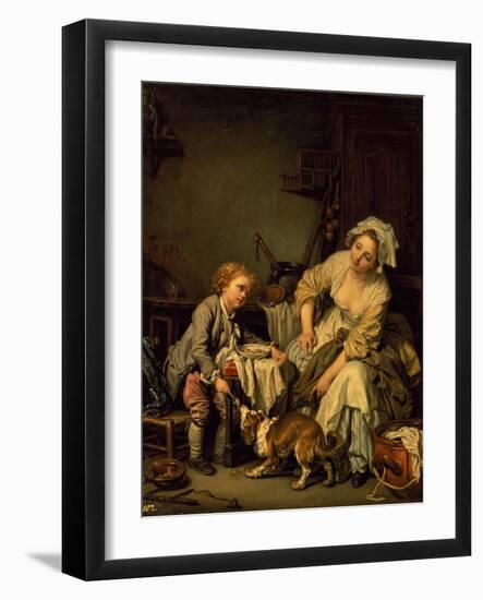 The Kitchen Maid-null-Framed Giclee Print