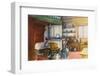 The Kitchen of a Flemish Cottage at Gooor, Campine, Belgium-null-Framed Photographic Print