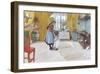 The Kitchen-Carl Larsson-Framed Art Print