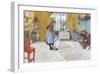 The Kitchen-Carl Larsson-Framed Art Print