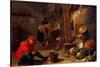 The Kitchen-David Teniers the Younger-Stretched Canvas