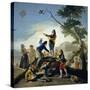 The Kite, 1777-1778-Francisco de Goya y Lucientes-Stretched Canvas