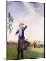 The Kite Flyer, 1916-Harold Harvey-Mounted Giclee Print