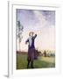 The Kite Flyer, 1916-Harold Harvey-Framed Giclee Print