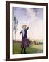 The Kite Flyer, 1916-Harold Harvey-Framed Giclee Print