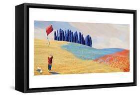 The Kite Runners-Nancy Tillman-Framed Stretched Canvas
