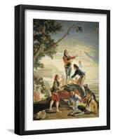 The Kite-Francisco de Goya-Framed Art Print