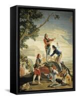 The Kite-Francisco de Goya-Framed Stretched Canvas