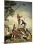 The Kite-Francisco de Goya-Mounted Art Print