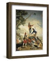 The Kite-Francisco de Goya-Framed Art Print