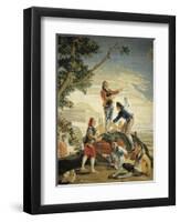 The Kite-Francisco de Goya-Framed Art Print