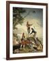 The Kite-Francisco de Goya-Framed Art Print