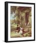 The Kitten Deceived, 1816-William Collins-Framed Giclee Print