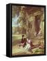 The Kitten Deceived, 1816-William Collins-Framed Stretched Canvas