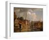 The Kleine Alster in 1842, 1842-Adolf Vollmer-Framed Giclee Print