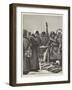 The Klondike Gold Discoveries, an Alaskan Fish Market-Julius Mandes Price-Framed Giclee Print