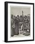 The Klondike Gold Discoveries, an Alaskan Fish Market-Julius Mandes Price-Framed Giclee Print