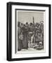 The Klondike Gold Discoveries, an Alaskan Fish Market-Julius Mandes Price-Framed Giclee Print