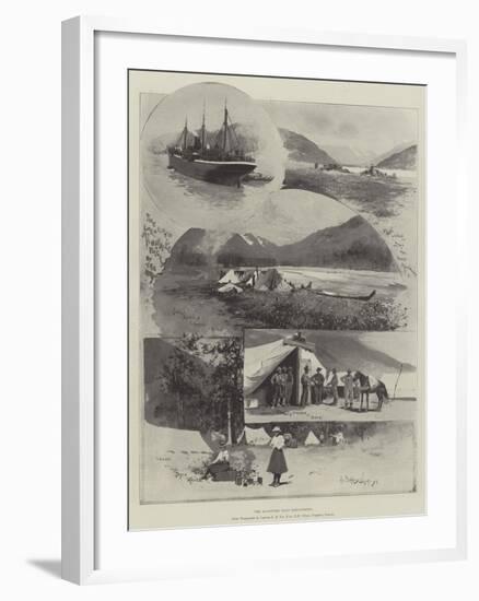 The Klondike Gold Discoveries-Henry Charles Seppings Wright-Framed Giclee Print