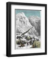 The Klondike Gold Rush-Stefano Bianchetti-Framed Photographic Print