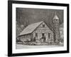 The Klondike Presbyterian Church at Juneau, Alaska, Founded in 1877-null-Framed Giclee Print