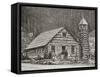 The Klondike Presbyterian Church at Juneau, Alaska, Founded in 1877-null-Framed Stretched Canvas