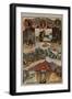 The Klondyke Nugget, American Wild West Theater Poster-null-Framed Giclee Print