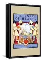 The Knave of Hearts-Maxfield Parrish-Framed Stretched Canvas