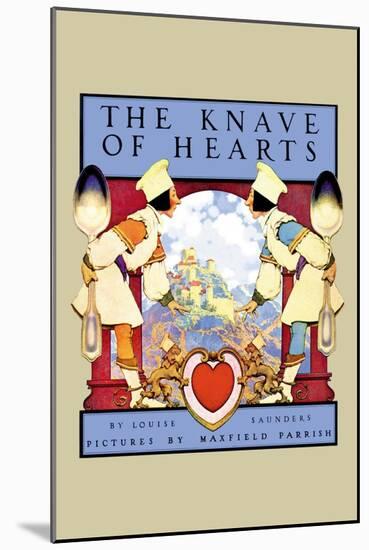 The Knave of Hearts-Maxfield Parrish-Mounted Art Print