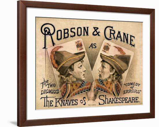 The Knaves of Shakespeare-null-Framed Giclee Print