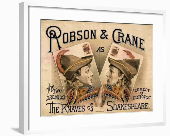 The Knaves of Shakespeare-null-Framed Giclee Print