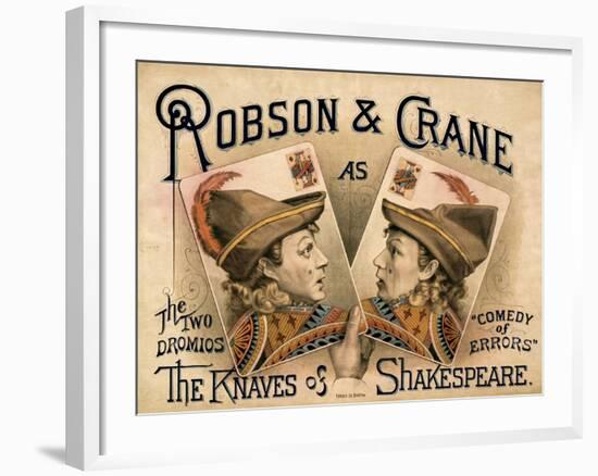 The Knaves of Shakespeare-null-Framed Giclee Print