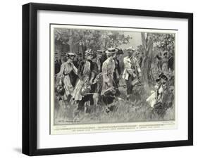 The Kneipp Cure, Patients Taking their Morning Exercise at Grunau, Near Berlin-Frederic De Haenen-Framed Giclee Print