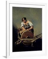 The Knife-Grinder, 1808-12-Francisco de Goya-Framed Giclee Print