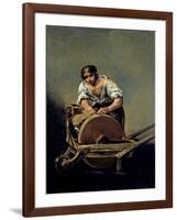 The Knife-Grinder, 1808-12-Francisco de Goya-Framed Giclee Print