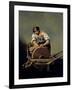 The Knife-Grinder, 1808-12-Francisco de Goya-Framed Giclee Print