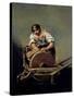 The Knife-Grinder, 1808-12-Francisco de Goya-Stretched Canvas
