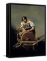 The Knife-Grinder, 1808-12-Francisco de Goya-Framed Stretched Canvas