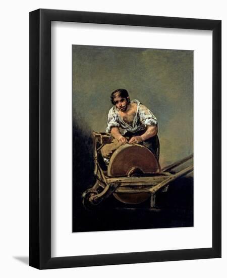 The Knife-Grinder, 1808-12-Francisco de Goya-Framed Giclee Print