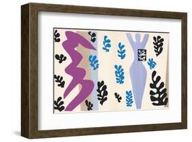 The Knife Thrower, pl. XV from Jazz, c.1943-Henri Matisse-Framed Art Print