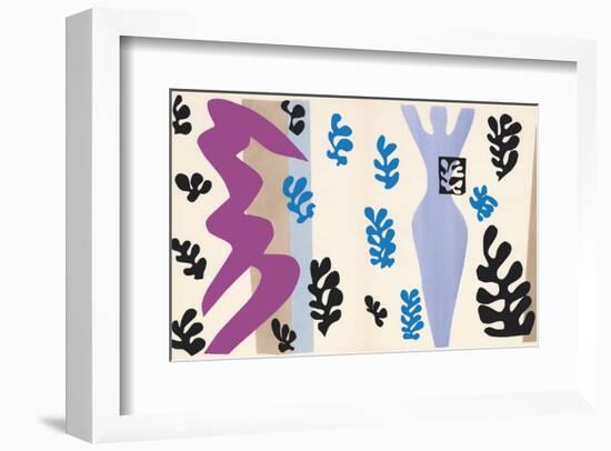 The Knife Thrower, pl. XV from Jazz, c.1943-Henri Matisse-Framed Art Print