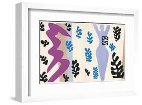 The Knife Thrower, pl. XV from Jazz, c.1943-Henri Matisse-Framed Art Print