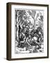 The Knight and the Landsknecht (Soldier Servan), 1497-1498-Albrecht Durer-Framed Giclee Print