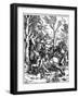 The Knight and the Landsknecht (Soldier Servan), 1497-1498-Albrecht Durer-Framed Giclee Print