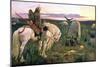 The Knight at the Crossroads, 1882-Victor Mikhailovich Vasnetsov-Mounted Giclee Print
