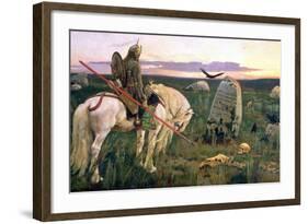 The Knight at the Crossroads, 1882-Victor Mikhailovich Vasnetsov-Framed Giclee Print